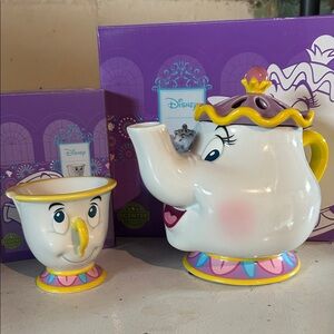 Disney Mrs. Potts and Chip Scentsy Warmers